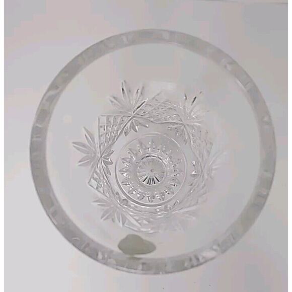 Waterford Crystal Small Footed Vase 7" Tall U265 - Picture 4 of 7